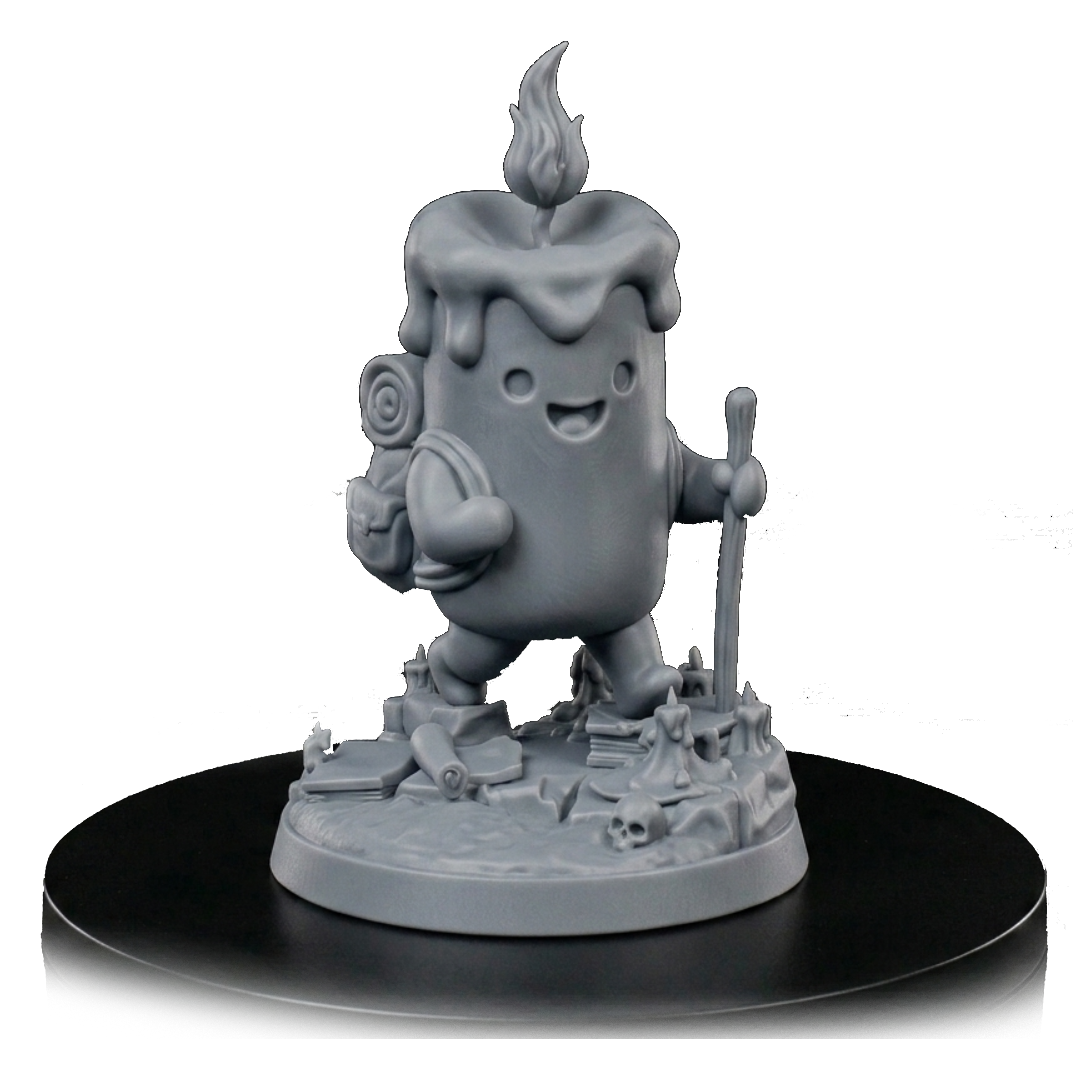 Flicker mascot miniature